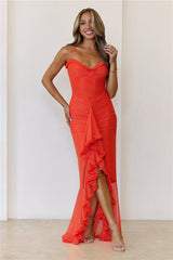 The Vip Vibe Maxi Dress Orange