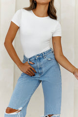 Base Core Contour Bodysuit White
