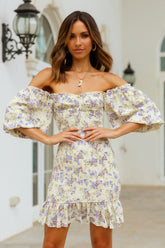 Brunch Date Dress Cream