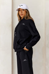 Base Slip On New York Hoodie Black